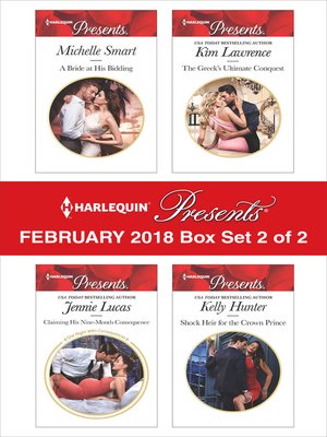 cover image of Harlequin Presents February 2018--Box Set 2 of 2